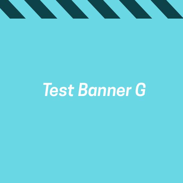 Test Banner G