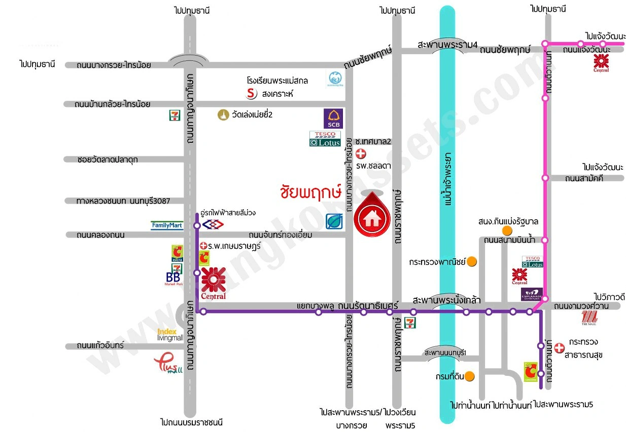 บ้านมือสองตกแต่งใหม่ โครงการ ชัยพฤกษ์ บางบัวทอง เนื้อที่ 82.4 ตร.ว. พื้นที่ใช้สอย 254.31 ตร.ม. ฟังก์ชัน 3 ห้องนอน 3 ห้องน้ำ จอดรถได้ 2 คัน พร้อม Facilities โครงการครบครัน ทำเลติดถนนบางกรวย-ไทรน้อย เชื่อมต่อถนนกาญจนาภิเษก ใกล้เซ็นทรัลเวสต์เกต และรถไฟฟ้าสายสีม่วง "สถานีบางพลู"